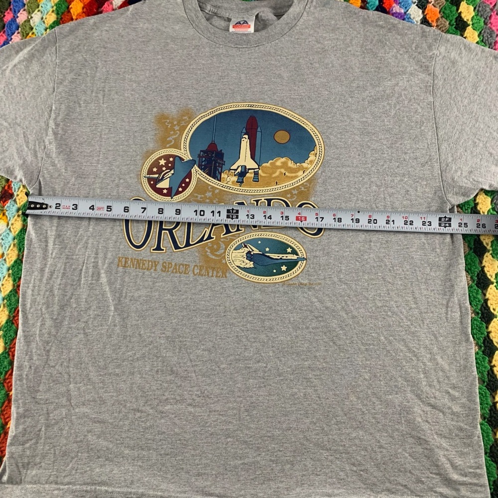 Vintage 90s Orlando Kennedy Space Center Space Shuttle NASA Travel Overs… - Picture 11 of 15